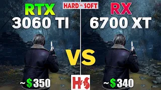 RTX 3060 Ti vs RX 6700 XT / Test in 10 Games / Which is Better?