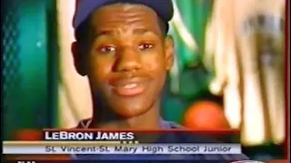 17 y/o LeBron James in 2002 talks his future (Feature Interview clips on SportsCenter)