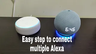 How to connect 2 echo devices..