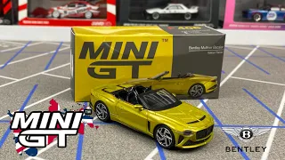 Skaut / Mini Gt / Bentley Mulliner Bacalar / Yellow Flame (406)