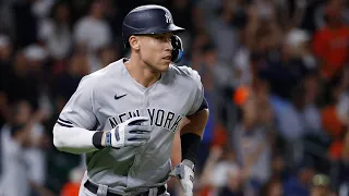 Aaron Judge hits his 34th home run, but Astros take doubleheader from Yankees