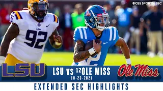 LSU vs #12 Ole Miss Extended Highlights | CBS Sports HQ