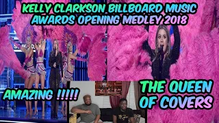 Team AFJ 🎤🫶🏽 Kelly Clarkson Billboard Music Awards Opening Medley 2018 😱 JoCurKRAZE reacts 🎯