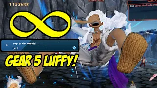 INFINITE GEAR 5 LUFFY GOT BUFFED! ONE PIECE PIRATE WARRIORS 4 DLC|LUFFY|GEAR 5|