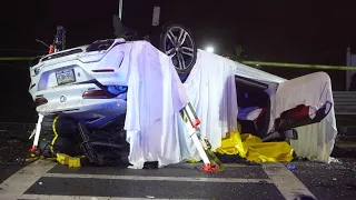 Double Fatal BMW Crash / Teaneck, New Jersey 10.21.23