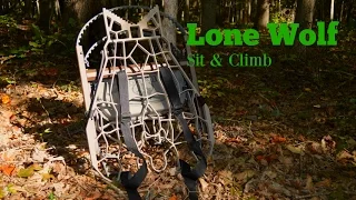 How to use a Hand Climber Tree Stand- (Lone Wolf)