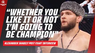 Alexander Shabily Post Fight Interview | Bellator 292