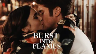 Emily & Gabriel | Burst Into Flames