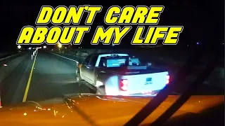 A Day in The Life of an American Truck Driver - Road Rage, Brake Check, Car Crash, Instant Karma USA