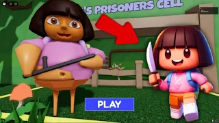 [🌷NEW!] DORA BARRY'S PRISON RUN! New Update (Obby) | Roblox