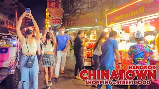 BANGKOK CHINATOWN / SHOPPING & STREET FOOD!sightseeing spot!