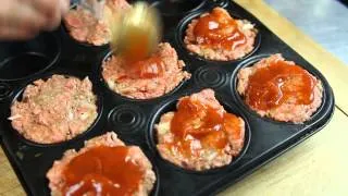 How to Make a Meatloaf in Muffin Cups : Comfort Foods