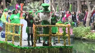 St. Patrick's Day parade held in downtown San Antonio