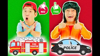 Police Car & Fire Truck | + More Kids Songs And Nursery Rhymes | DoReMi