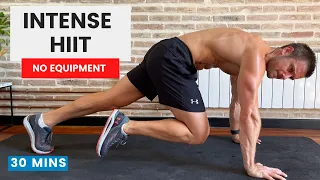 INTENSE HIIT! Burn Fat, Build Muscle, Get Fit | 30 Minutes | No Equipment | #CrockFitApp