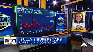 CNBC's Stock Draft: Olympic swimmer Erica Sullivan snags Amazon off the board