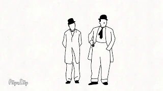 Laurel & Hardy's Way Out West video animated