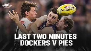 Last Two Minutes | Walyalup v Collingwood | Round 11, 2024 | AFL