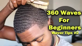 How to Get 360 Waves For Beginners: Nappy, Coarse Hair Tips 2