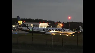 Plane Spotting #2 in Kraków-Balice Airport, starting and landing.