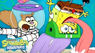 SpongeBob's Most Extreme Outdoor Adventures 💥 | SpongeBob