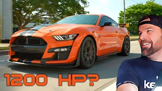 1200HP GT500 WITH STOCK HEADERS?! 🤔 // KELLTRAC's WHIPPLE SUPERCHARGED Carbon Fiber Track Pack!