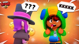 O ROSTO DO LEON FOI REVELADO ? BRAWL ALEATÓRIO! pt.4 (Brawl Stars)