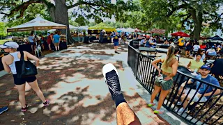 A Sunday Morning Cruise Through Downtown Orlando | RAW POV Skateboarding