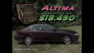 Motorweek 1998 Nissan Altima Road Test