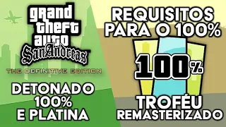 GTA San Andreas Definitive Edition - Requisitos para o 100% do jogo (Troféu Remasterizado)