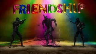 NOOB SAIBOT FRIENDSHIP PERO CON DIFERENTES CANCIONES - MORTAL KOMBAT 11 AFTERMATH