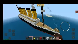 titanic make in minecarft