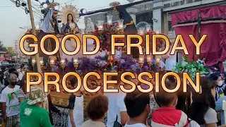 GOOD FRIDAY PROCESSION ( Libing) Holy Week Special - Orani Bataan |  Jhong Canlas Tv