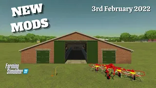 NEW MODS FS22 | PS5 | Farming Simulator 22 (3rd February 2022)
