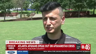 Atlanta Afghans speak out on Afghanistan crisis