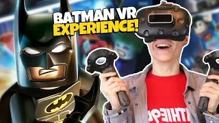 LEGO BATMAN MOVIE IN VIRTUAL REALITY! | Batmersive VR 360° Experience (HTC Vive)