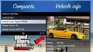 How to Install Add-On Vehicle Spawner (V1.5.4) in (2024) GTA5 MODS