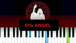 Mr Kitty - 0% Angel  (Piano Tutorial)