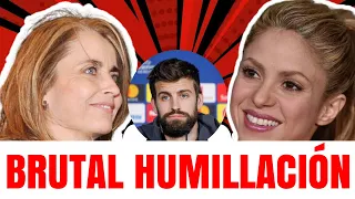 BRUTAL HUMILLACIÓN a la madre de Piqué por Shakira