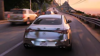 GTA 5 NEXT-GEN Lighting Enhanced And Real Life Traffic mod Gameplay On RTX4090 Maxed out Settings