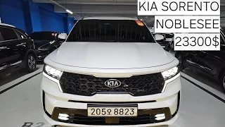 08.03.2024 Осмотр у дилера KIA SORENTO NOBLESSE 2.2diesel 2wd 21год 51161км 31.000.000₩~23300$