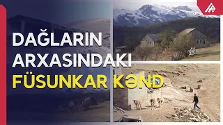 Bu kənddə cəmi 3 ailə qalır - Amma cənnət kimidir... - APA TV