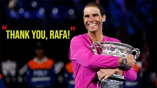 WHY WE LOVE Rafael Nadal - The G.O.A.T Tribute (21 Grand Slams Special | Thank you, Rafa!)