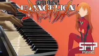 Neon Genesis Evangelion OP  ♫ A Cruel Angel`s Thesis ♫ Piano Cover