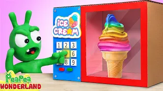 Amazing Adventure to Pea Pea's Mystery Ice Cream Machine | PeaPea Wonderland - Kids Play