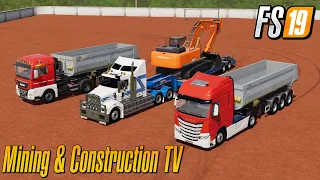 FS19 New Mods Load Limestone Mining & Construction Economy Map Farming Simulator 2019 Public Works