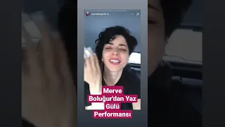 Merve Boluğur'dan Yaz Gülü Performansı #shorts #merveboluğur #yazgülü #iremderici #türkçepop #keşfet