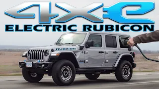 SILENT! 2021 Jeep Wrangler 4xE Review