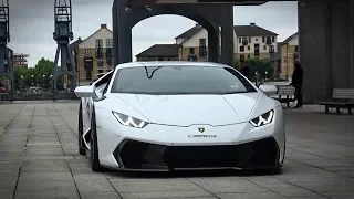 Lamborghini Huracan Vorsteiner Novara Edizione - Loud acceleration sound