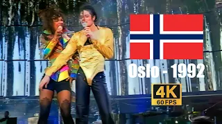 Michael Jackson | I Just Can't Stop Loving You - Live in Oslo July 15th, 1992 (4K60FPS)